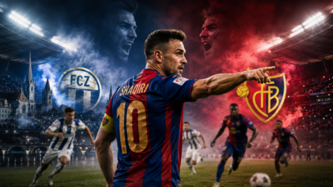 Zürich – FCB steht im Letzigrund 1:1: Philippe Kény trifft per Penalty, Kazeem Olaigbe gleicht für Basel aus, Shaqiri belebt das FCB-Spiel, Lindner pariert stark und Sow trifft den Pfosten.