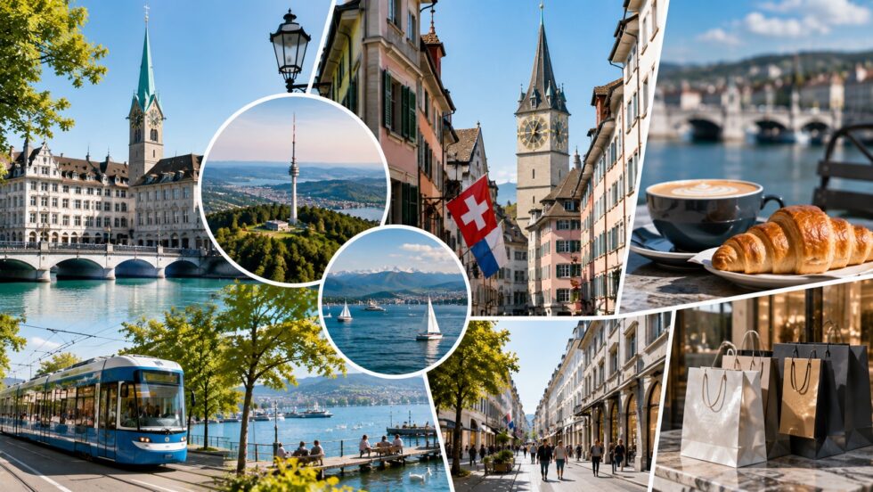 Zürich entdecken leicht gemacht: die 33 schönsten Orte, Altstadt, Uetliberg, Zürichsee und Bahnhofstrasse, dazu Geheimtipps, Preise und ein Wochenend-Plan für den perfekten Städtetrip in der Limmatstadt.
