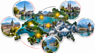 Wetter Schweiz am Wochenende: Zürich, Basel, Bern und Luzern erwarten am 19. und 20. September 2026 bis 26 Grad. In den Alpen ist die Prognose regional wechselhafter, mit Wolken und Schauern am Tage.
