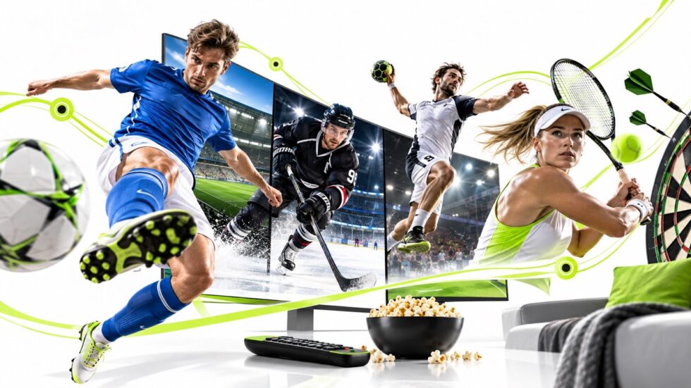 Sport im TV heute Schweiz am 16. September 2026: Super League mit Lugano, St. Gallen, Thun und Servette, dazu Europa League bei blue Sport sowie die Fussball-Highlights bei SRF zwei.