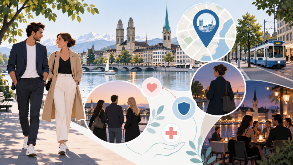 Sex in Zürich findet man über Dating-Plattformen, Sex Inserate und legale Sexarbeit. Der Guide zeigt Sextreffen, Regeln, Sicherheit, STI-Schutz und seriöse Anlaufstellen in der Stadt.