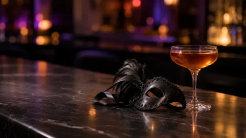 Halloween 2026: geschnitzter K&uuml;rbis mit Kerzenlicht auf einer Altstadttreppe